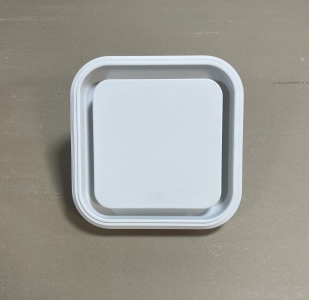 Диффузор под покраску скрытого монтажа SECRET SOFT FRAME 100/90 с приточно-вытяжным вентилятором